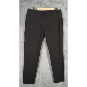 Lululemon Pants Mens 34x30 Black ABC Slim Fit VersaTwill Chino Trouser LM5AXAS